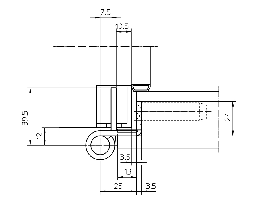 Cerniera VARIANT VX7939/120