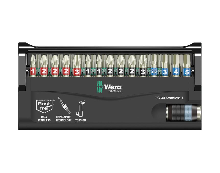 Bit-Sortiment Bit-Check 30 Stainless 1