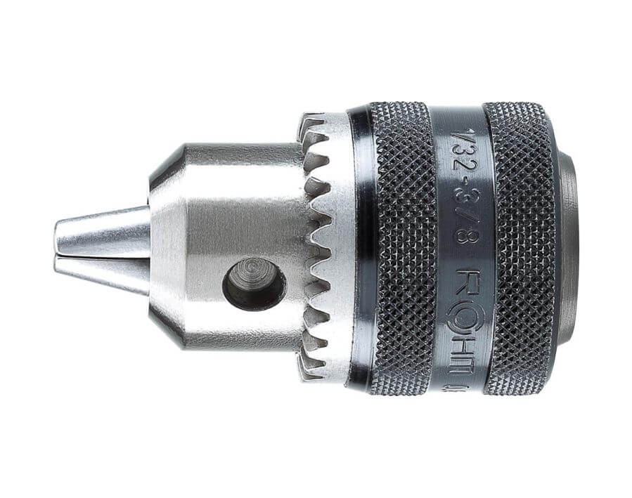 Zahnkranz-Bohrfutter, schlagbohrfest