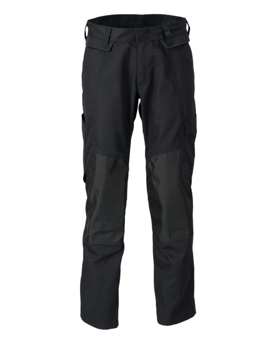 Pantaloni con tasche porta-ginocchiere ACCELERATE nero