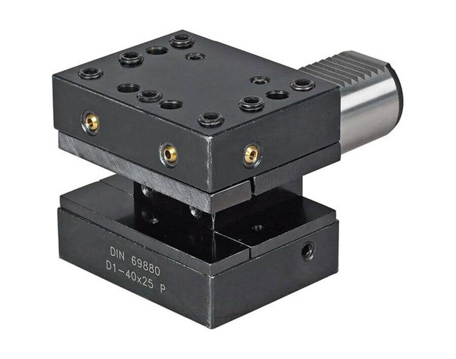 VDI-Werkzeughalter, Form D2 über Kopf.