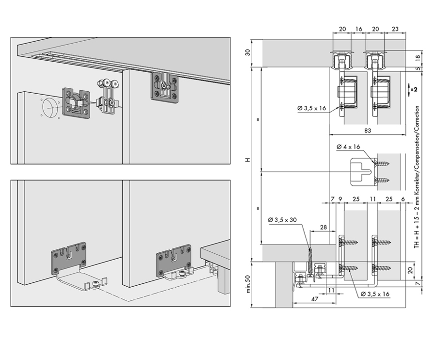 Hawa Clipo 36 H Mixslide (MS) 