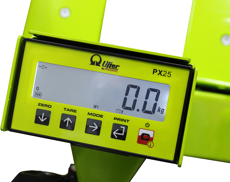 Transpallet/pesatore PX 25 S4