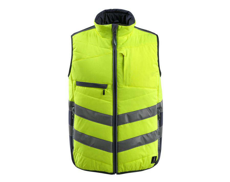 Gilet antifreddo SAFE SUPREME hi-vis giallo/blu navy scuro