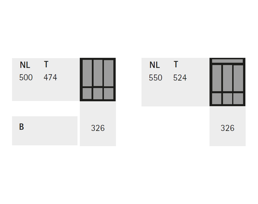 Vaschetta portaposate OrgaTray 470 per cassetti/cassetti interni AvanTech YOU / ArciTech 