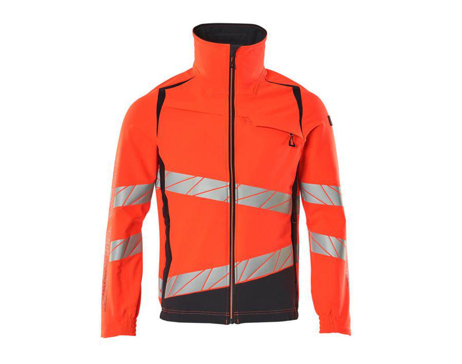 Giacca ACCELERATE SAFE hi-vis rosso/blu navy scuro