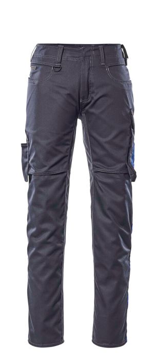 Pantaloni con tasche sulle cosce UNIQUE blu navy scuro/blu royal