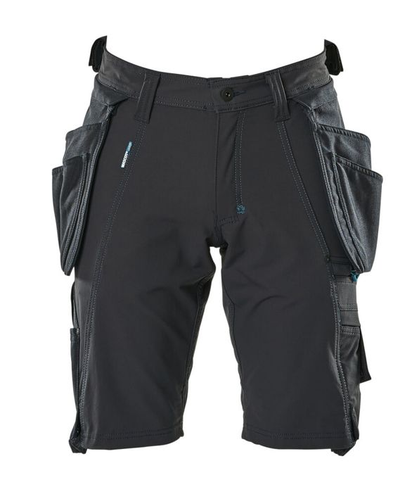 Pantalone corto con tasche esterne ADVANCED blu navy scuro