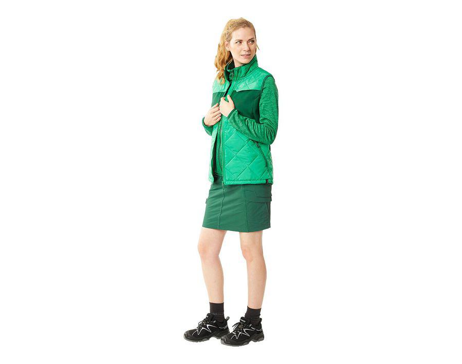 Maglione in pile con chiusura lampo ACCELERATE azzurro/blu navy scuro