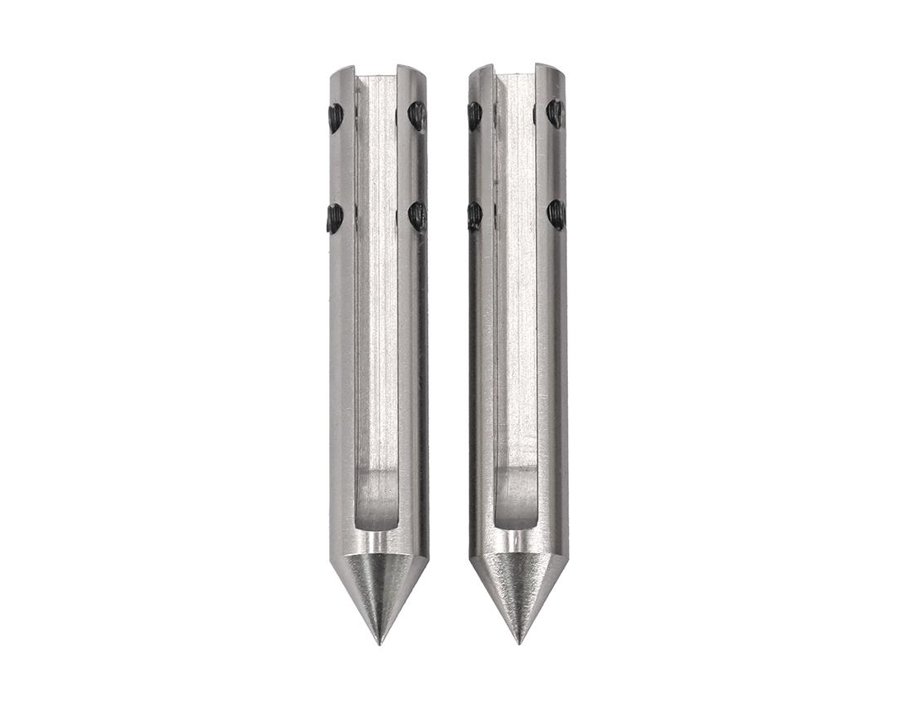 Zentrierspitze für Abstandsmessung