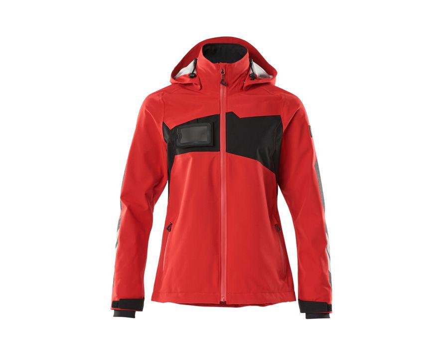 Giacca antivento ACCELERATE rosso/nero