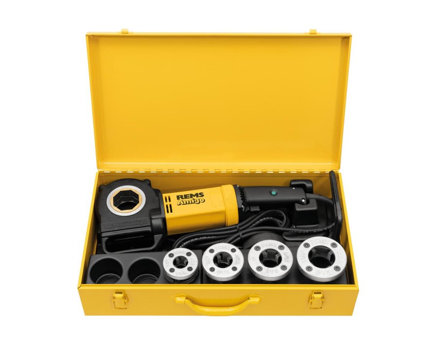 Gewindeschneidkluppe, elektrisch