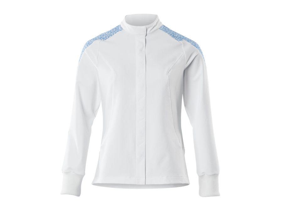 Giacca FOOD & CARE bianco/azzurro