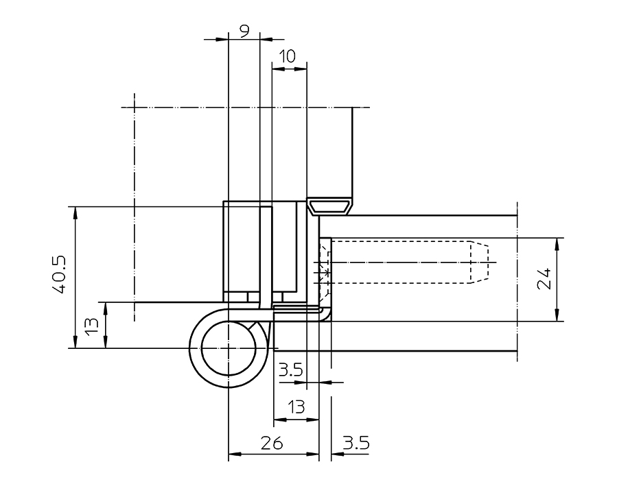 Cerniera VARIANT VX 7939/160