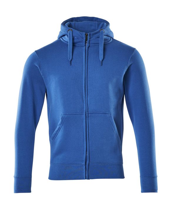 Felpa con cappuccio con chiusura lampo CROSSOVER azzurro