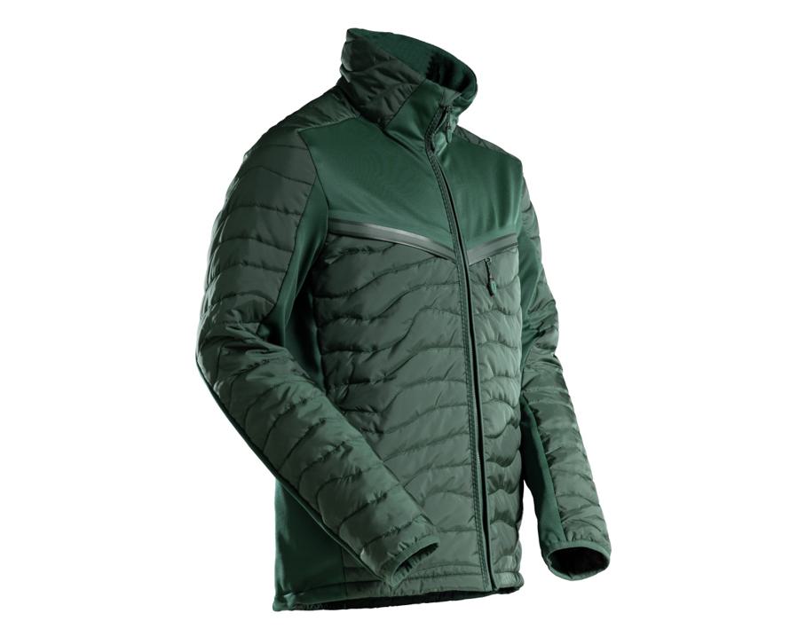 Giacca termica CUSTOMIZED verde foresta