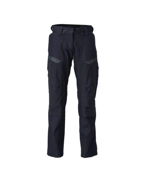 Pantaloni con tasche porta-ginocchiere ACCELERATE MULTISAFE blu navy scuro/hi-vis giallo