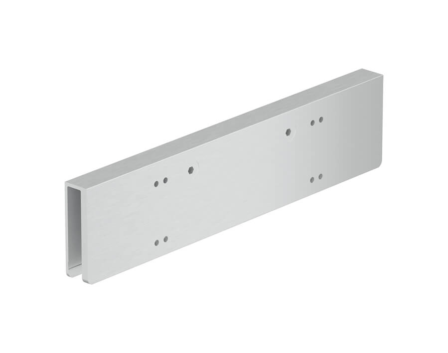 Piastra per porta in vetro TS 92 XEA