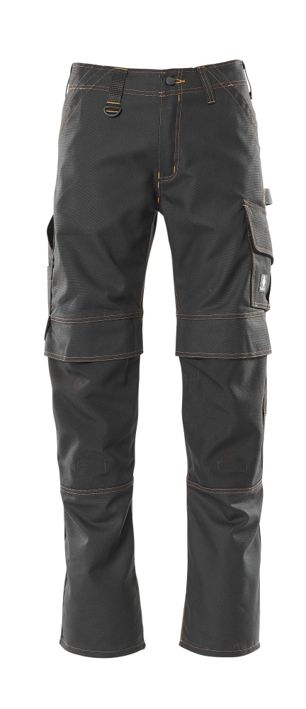 Pantaloni con tasche porta-ginocchiere YOUNG nero