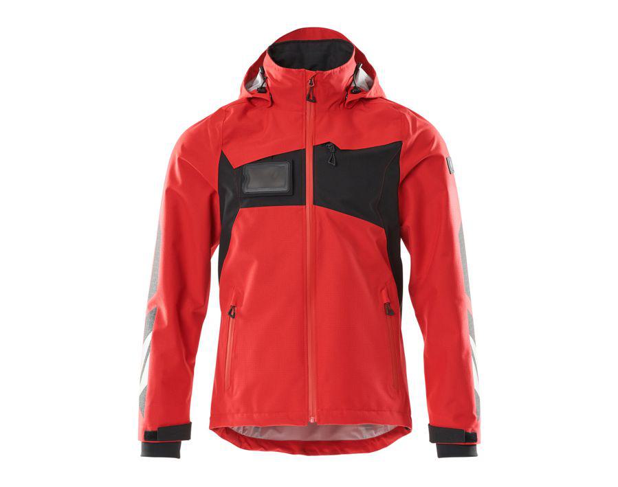 Giacca antivento ACCELERATE rosso/nero