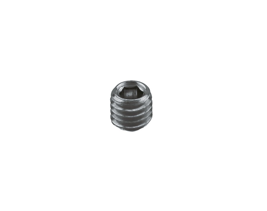 Cadro Vetrina Perno filettato profilo per vetro M5 x 4 mm nero