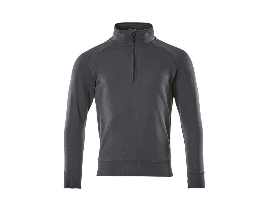 Felpa con mezza cerniera CROSSOVER blu navy scuro