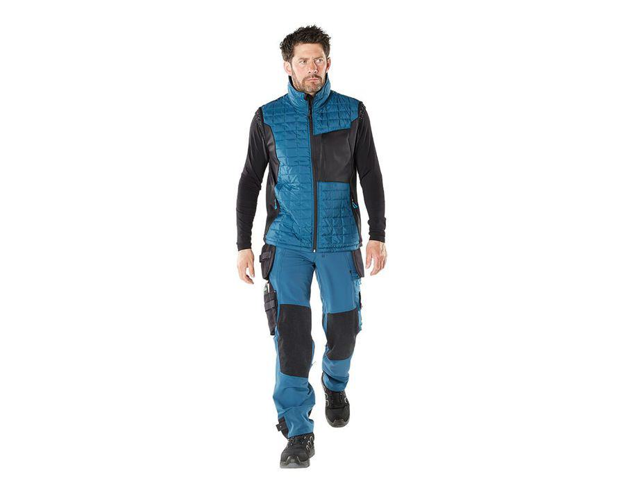 Gilet termico ADVANCED blu navy scuro/nero