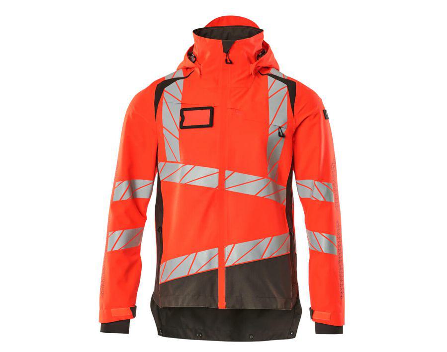 Giacca antivento ACCELERATE SAFE hi-vis rosso/antracite scuro