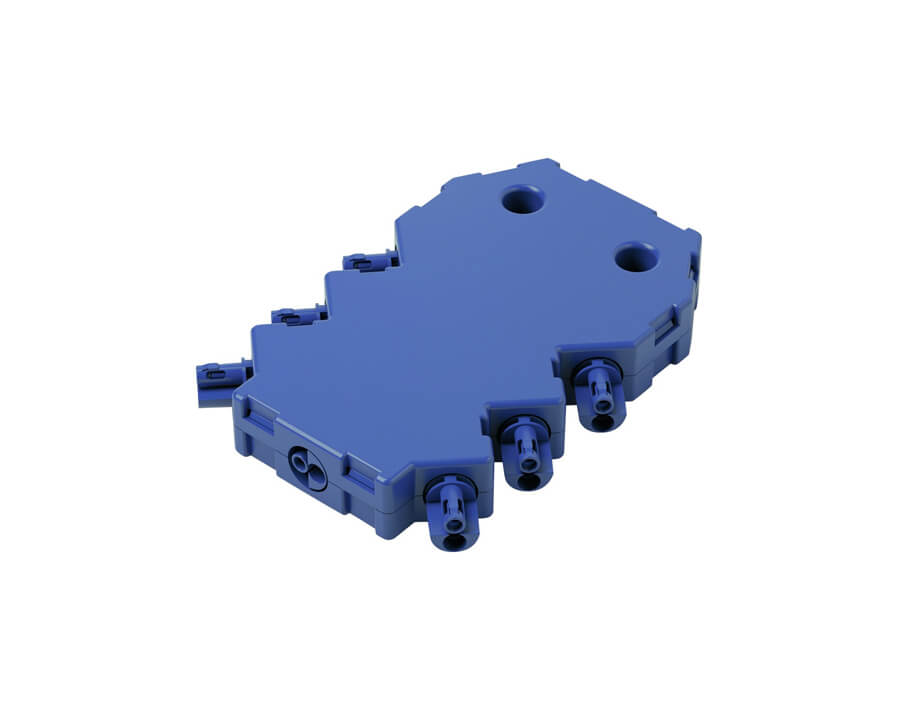 Distributore LED MP2 a 6 vie 