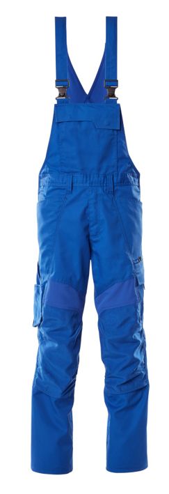 Salopette con tasche porta-ginocchiere ACCELERATE azzurro