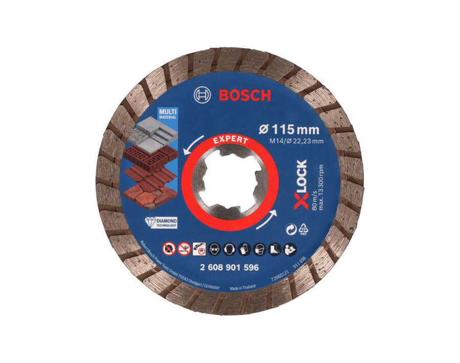 Disco diamantato Expert Multimaterial X-Lock Turbo Disco diamantato Expert Multimaterial X-Lock Turbo