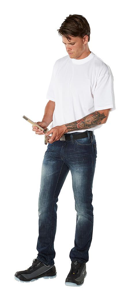 Jeans FRONTLINE denim lavato