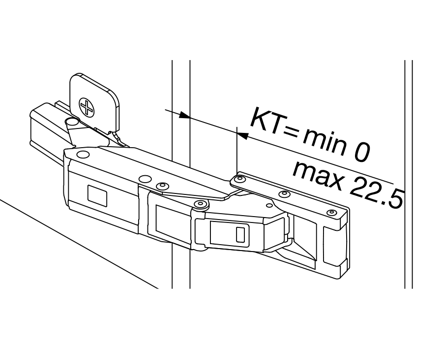 Cerniera CRISTALLO CLIP top