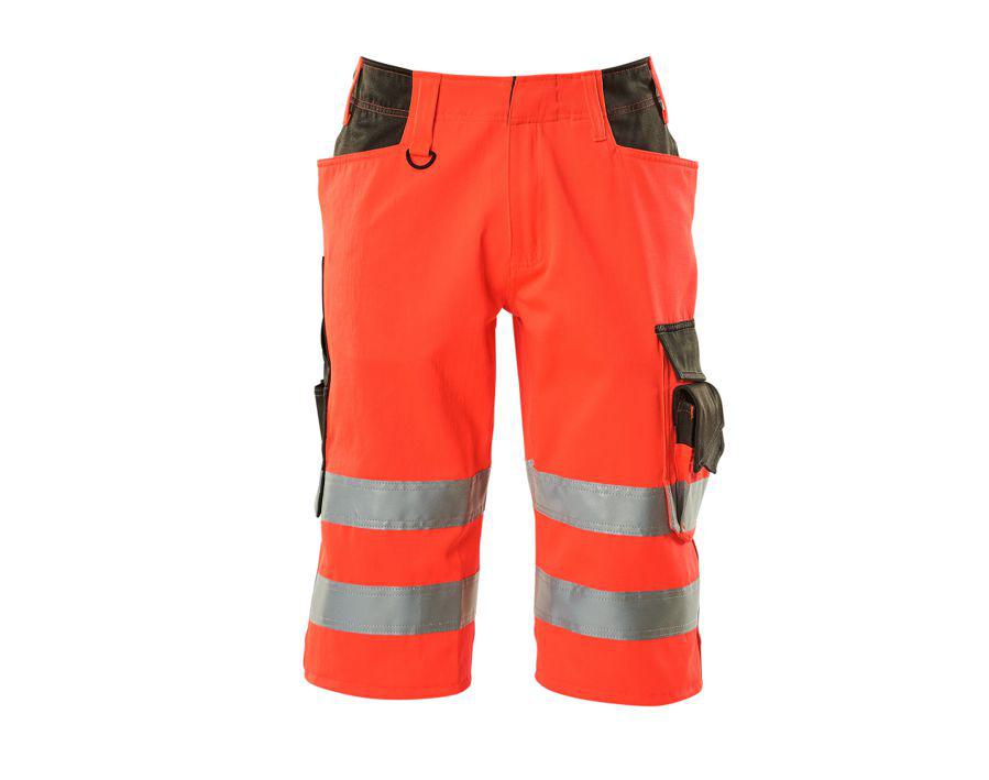 Bermuda SAFE SUPREME hi-vis rosso/antracite scuro