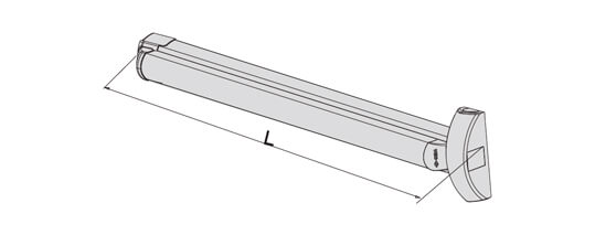 Maniglione antipanico Fast Touch