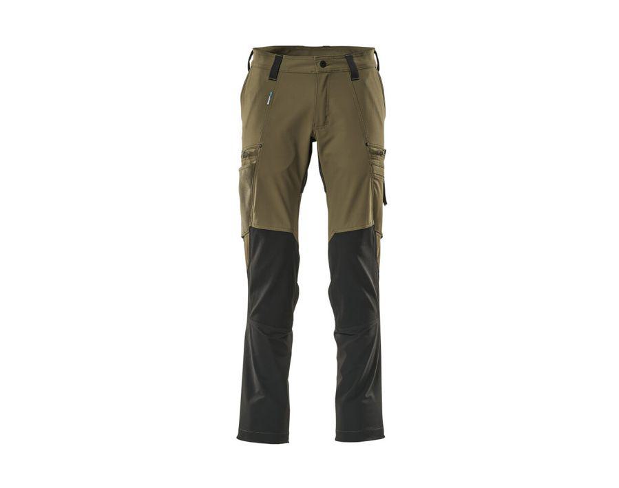 Pantaloni funzionali ADVANCED verde muschio/nero
