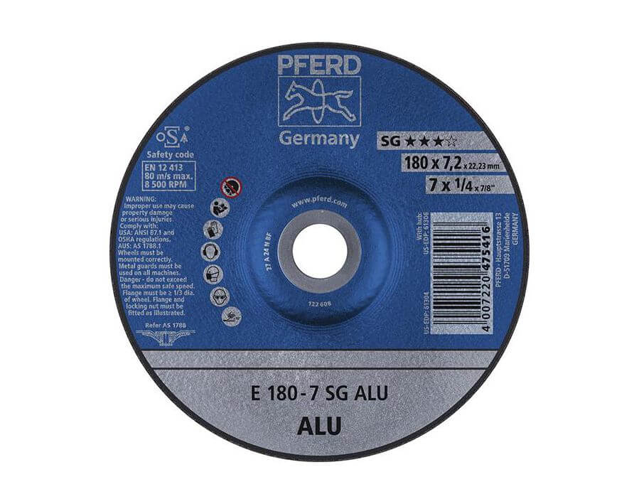 Schruppscheibe für die Aluminiumbearbeitung