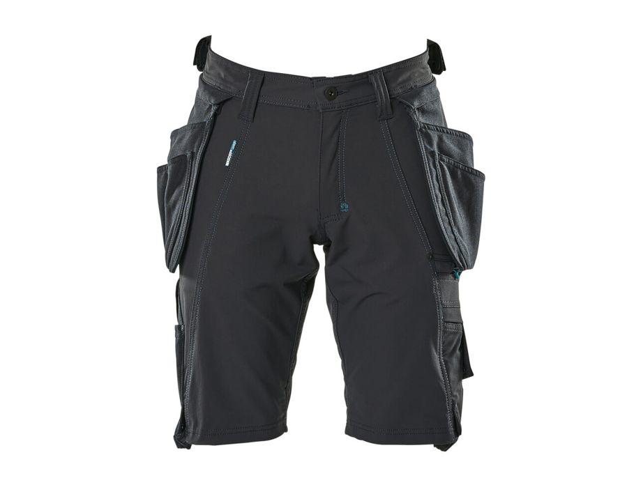 Pantalone corto con tasche esterne ADVANCED blu navy scuro