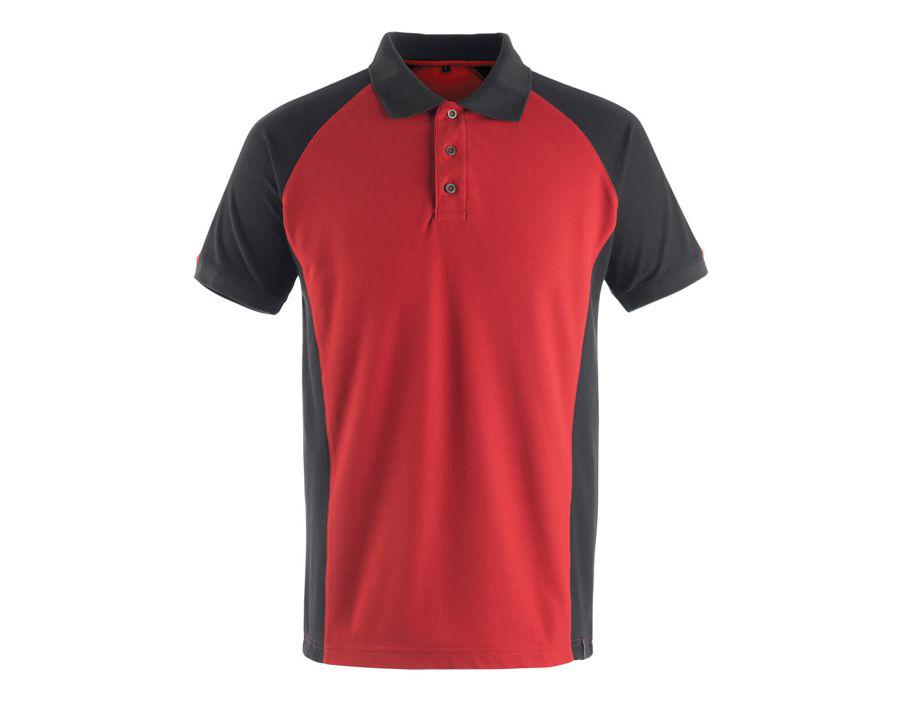 Polo UNIQUE rosso/nero