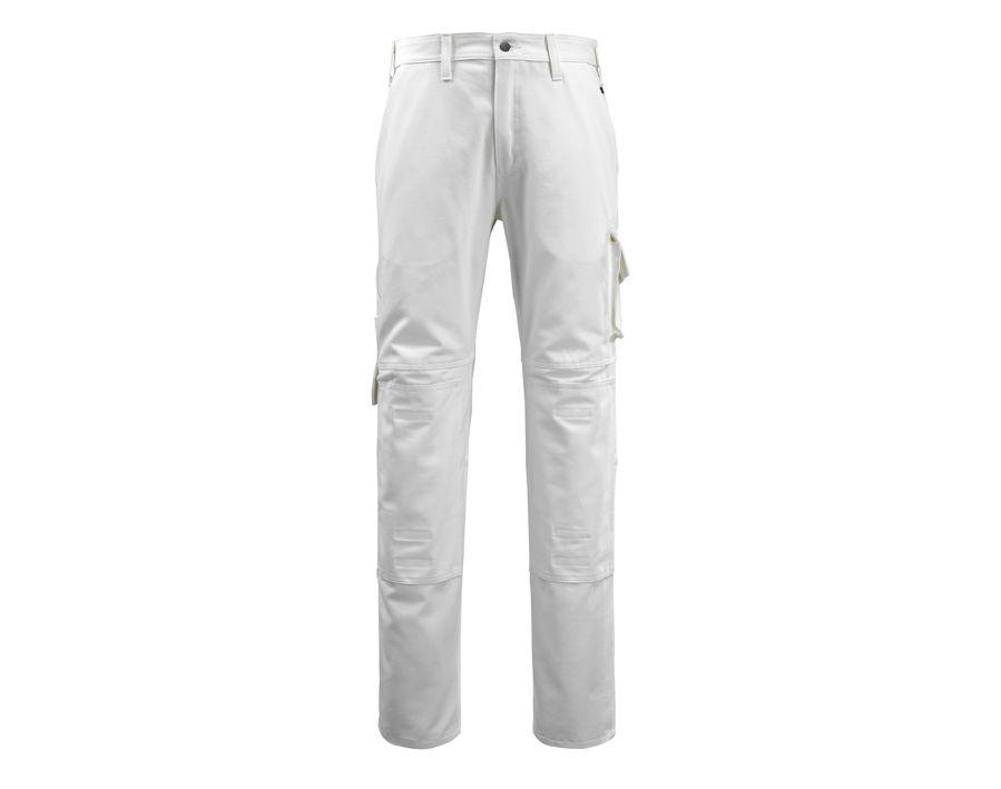 Pantaloni con tasche porta-ginocchiere WORKWEAR bianco