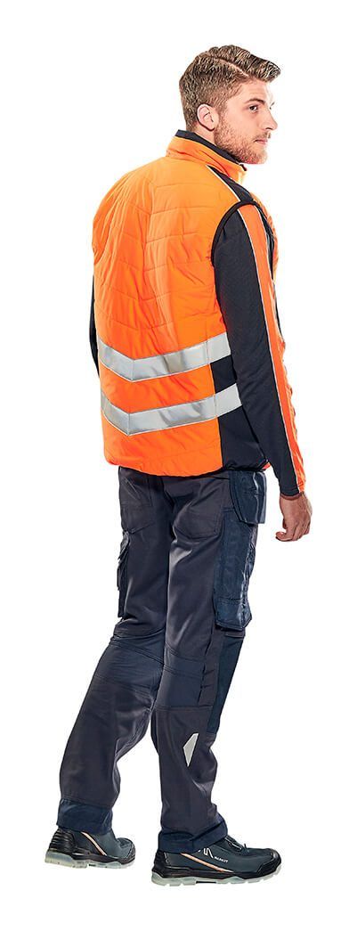 Gilet antifreddo SAFE SUPREME hi-vis giallo/blu navy scuro
