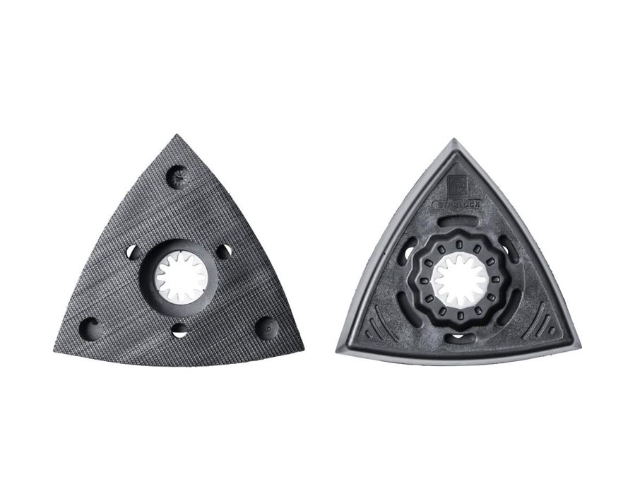 Klett-Schleifblatthalter, gelocht