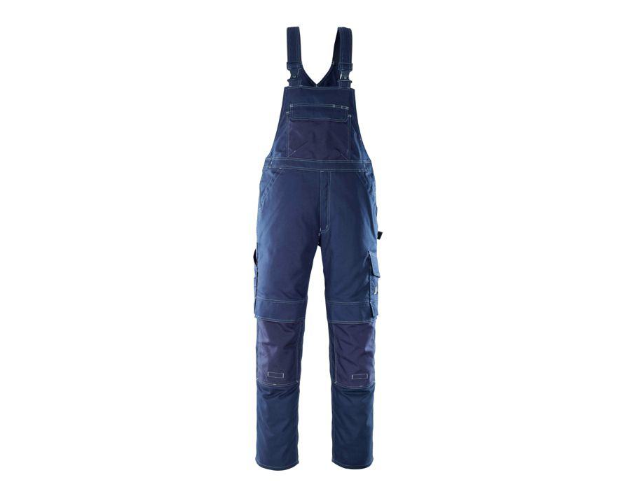 Salopette con tasche porta-ginocchiere HARDWEAR blu navy