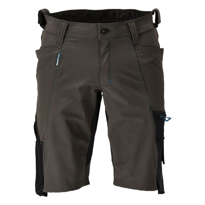 Pantalone corto ADVANCED antracite scuro/nero
