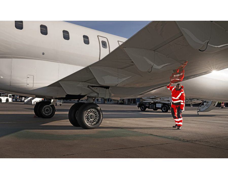 Giacca antifreddo ACCELERATE SAFE hi-vis arancio/blu navy scuro