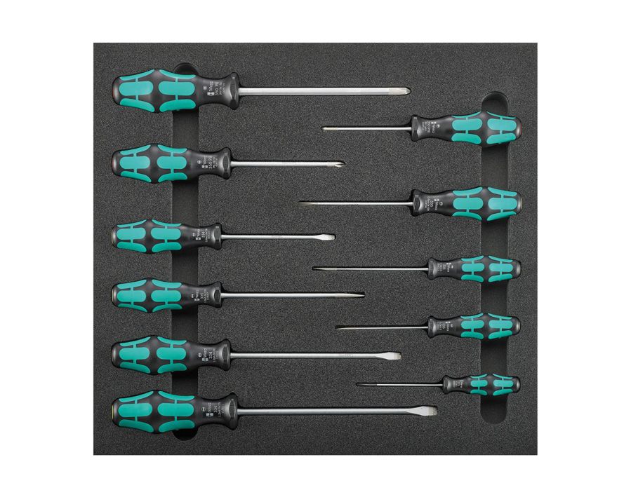 Werkzeugmodul Schraubendreher, 11-teilig, Modul 2/3