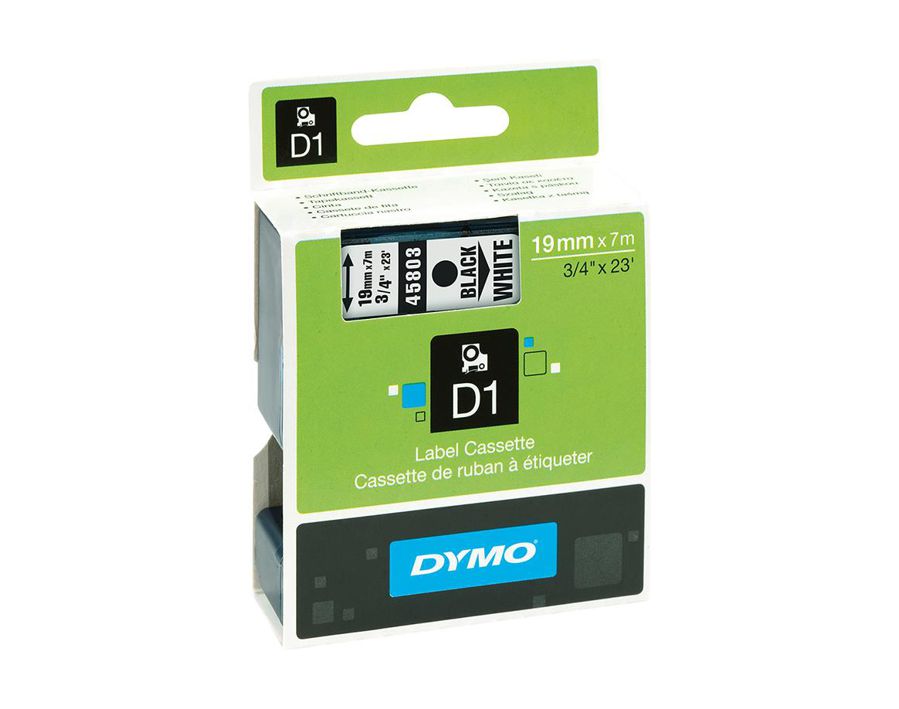 DYMO D1 Schriftband, Bandbreite 19 mm