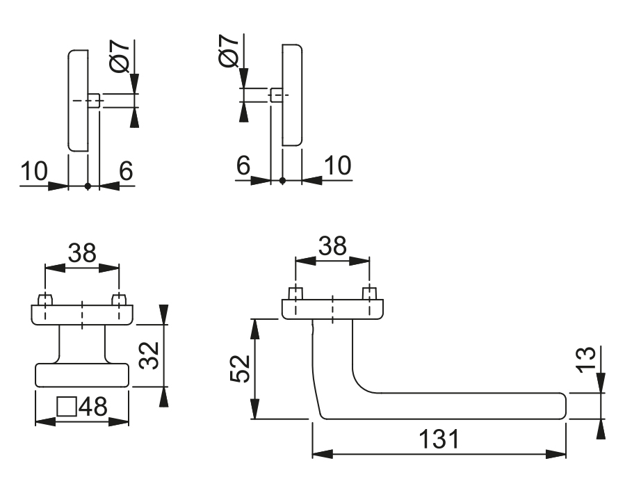Guarnitura cambio serie Dallas E43L/52/52KVS/1643 Guarnitura cambio serie Dallas E43L/52/52KVS/1643