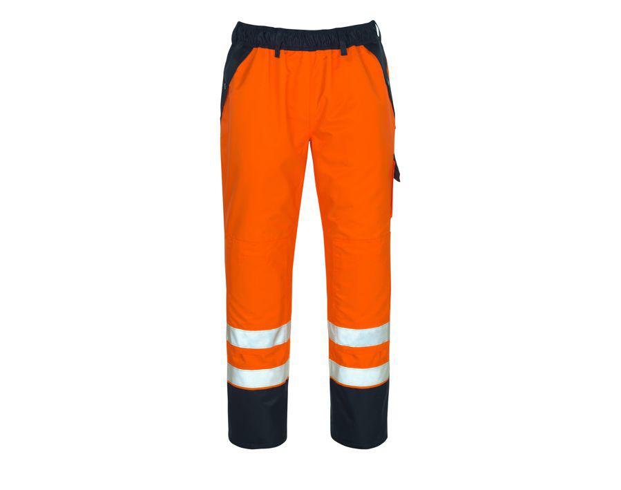 Sovrapantalone SAFE IMAGE hi-vis arancio/blu navy