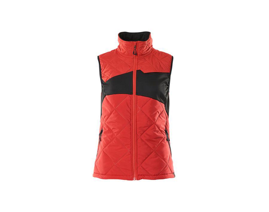 Gilet termico ACCELERATE rosso/nero
